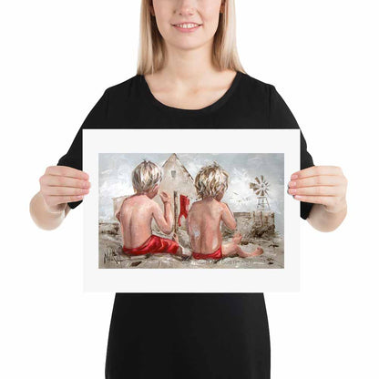 Broers | A3 Paper Print