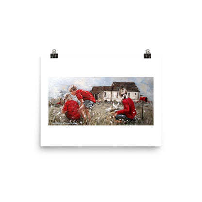 By die ou huis | A3 Paper Print