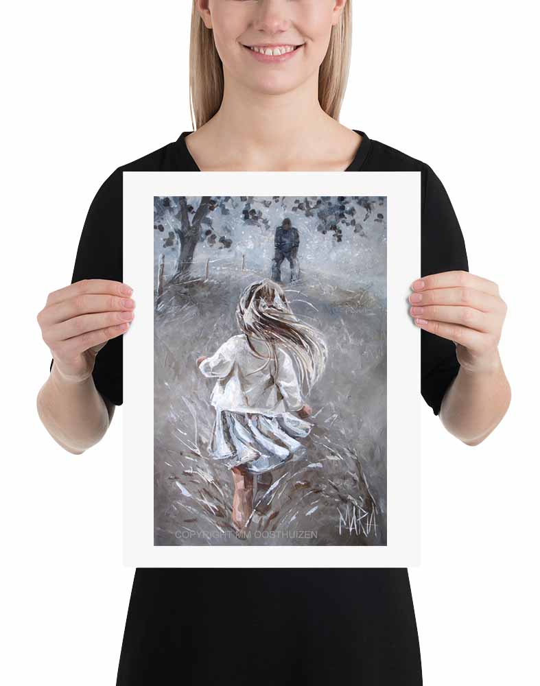 Your father receiving with open arms | A3 Paper Print