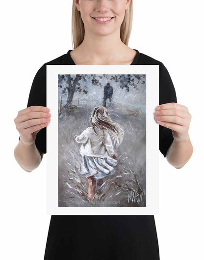 Your father receiving with open arms | A3 Paper Print