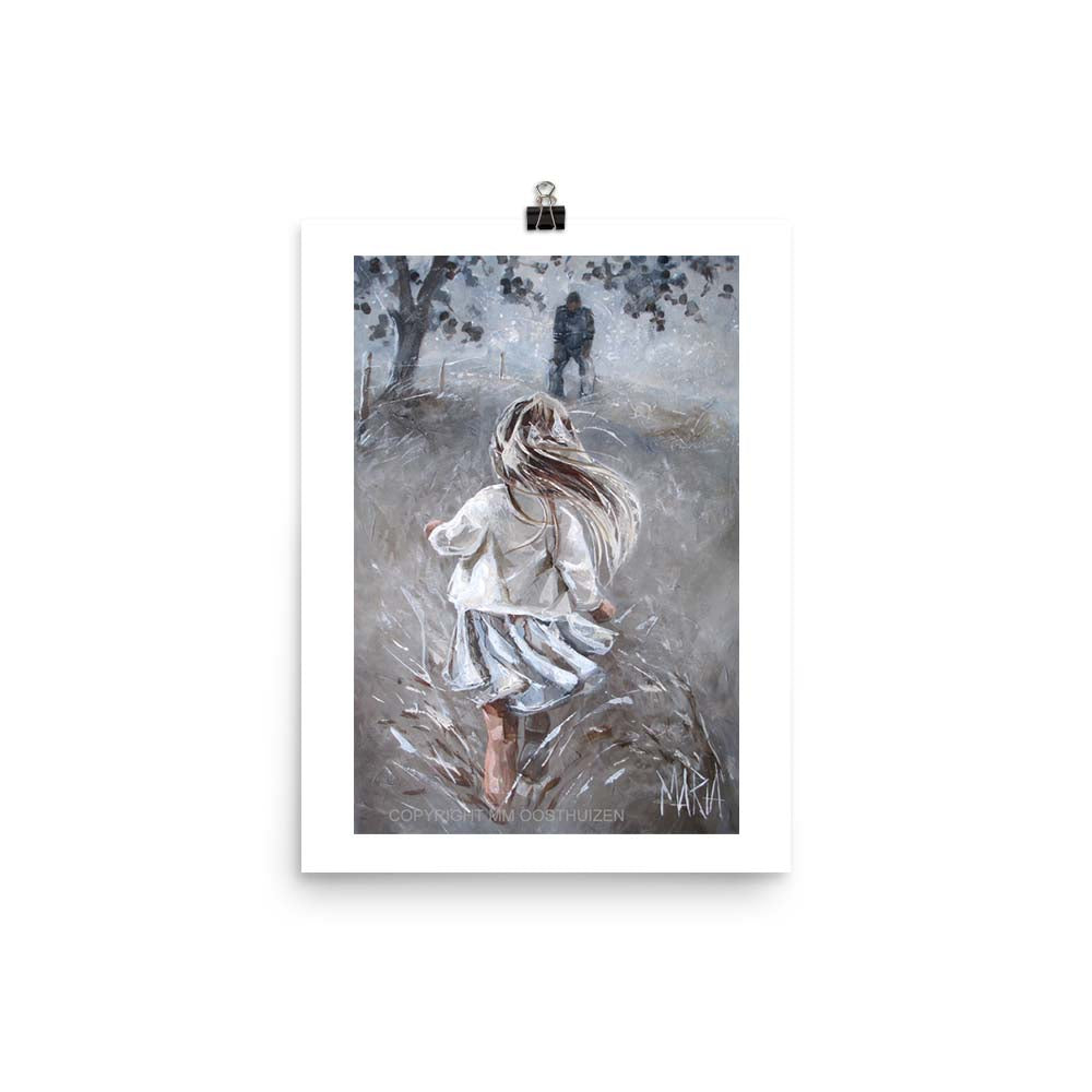 Your father receiving with open arms | A3 Paper Print
