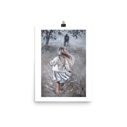 Your father receiving with open arms | A3 Paper Print