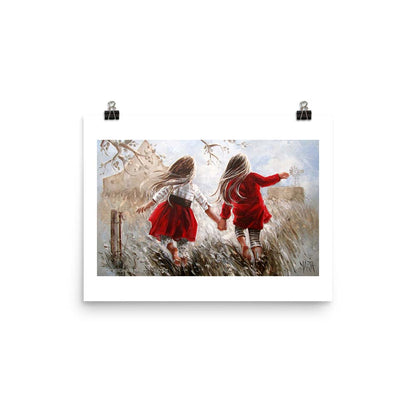 Dance in the field | A3 Paper Print