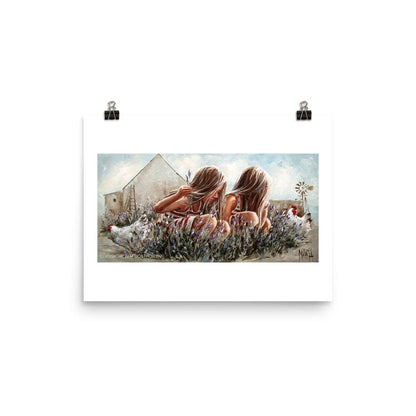 Who made flowers to smell like peace | A3 Paper Print