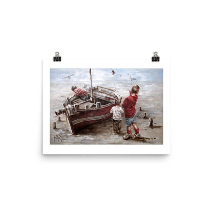 Kom kyk die boot | A3 Paper Print