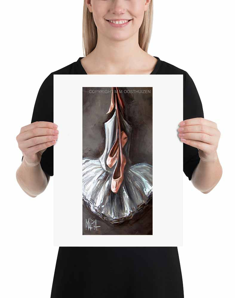 want to go to the ballet | A3 Paper Print