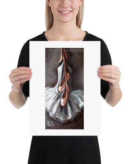 want to go to the ballet | A3 Paper Print
