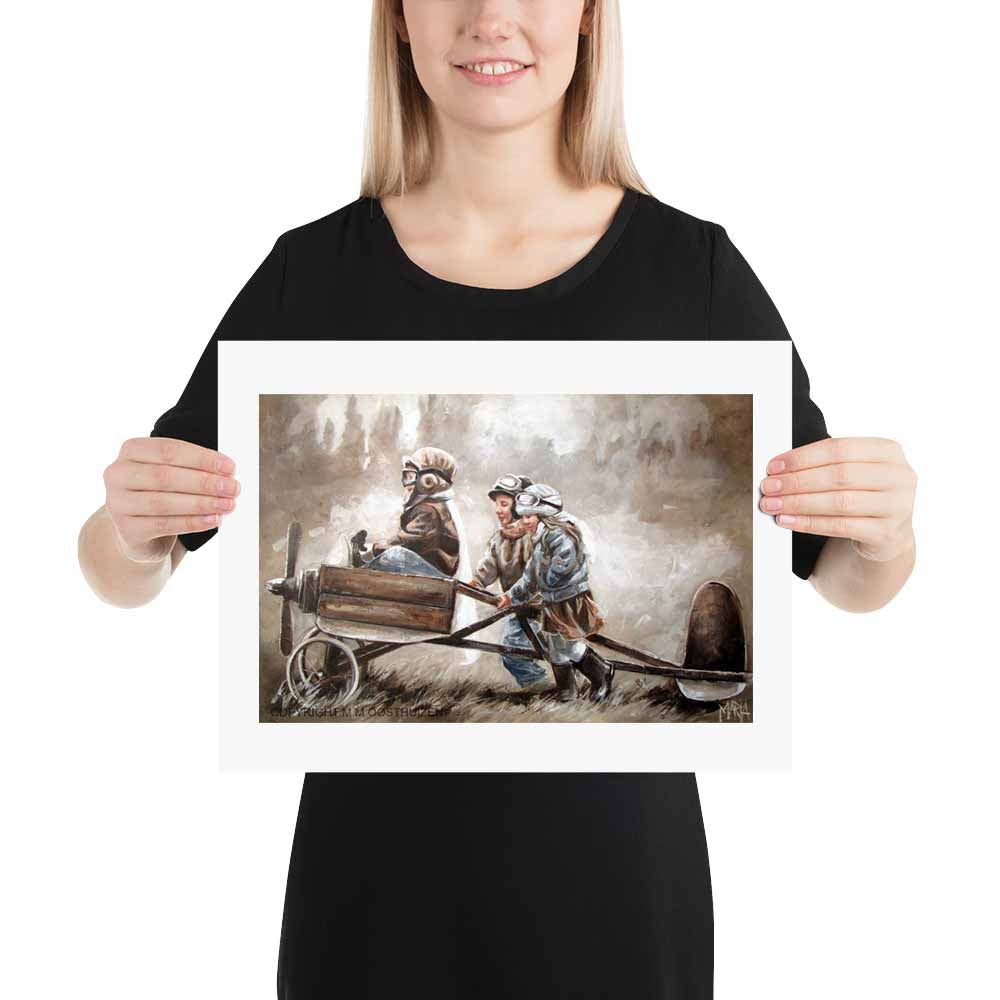 Tot ons daar is | A3 Paper Print