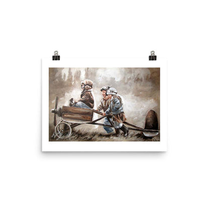 Tot ons daar is | A3 Paper Print