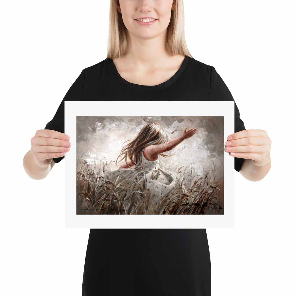 Draai in die wind | A3 Paper Print