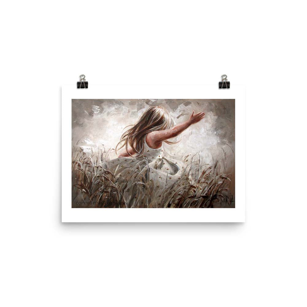 Draai in die wind | A3 Paper Print
