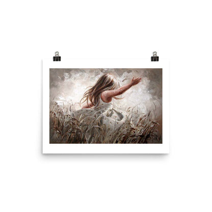 Draai in die wind | A3 Paper Print
