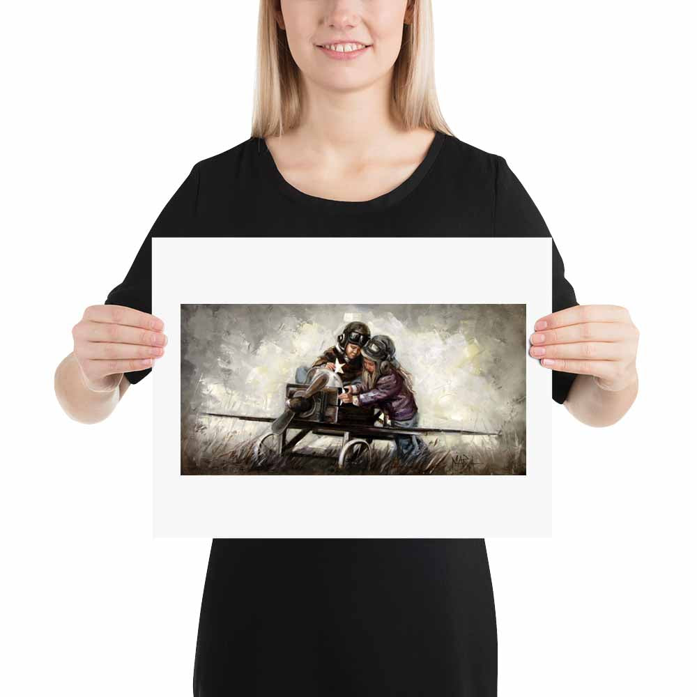 Kom ons maak hom mooi | A3 Paper Print