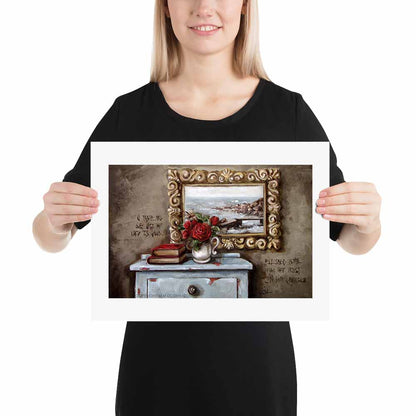 Blessed is the man | A3 Paper Print