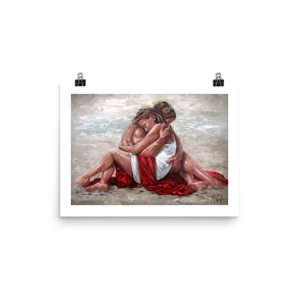 In His arms | A3 Paper Print