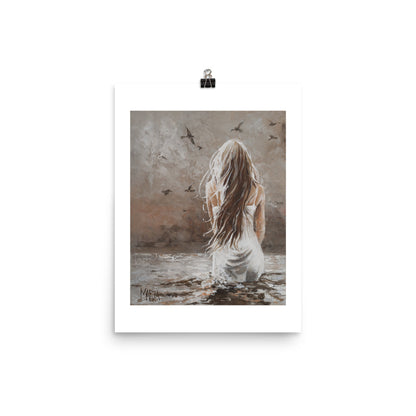 Your voice is in the wind | A3 Paper Print