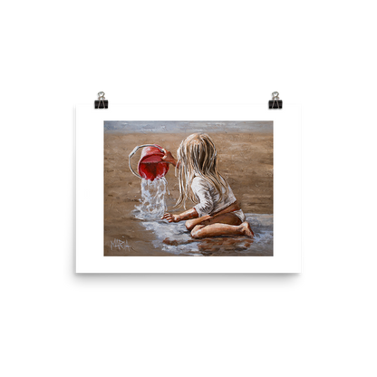 Salty sweetheart | A3 Paper Print