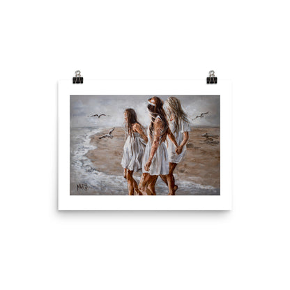 Contented Sisterhood | A3 Paper Print