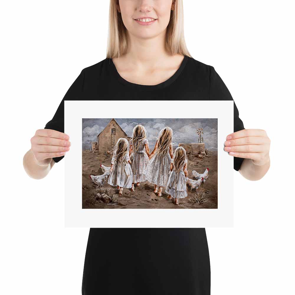 The Promise of Being | A3 Paper Print