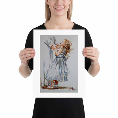 Leading Love | A3 Paper Print