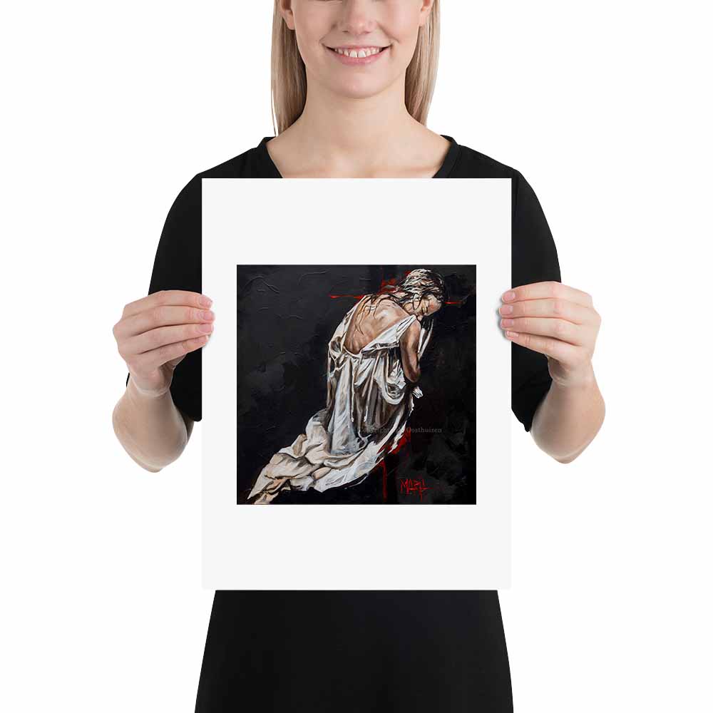 Beauty for Ashes | A3 Paper Print