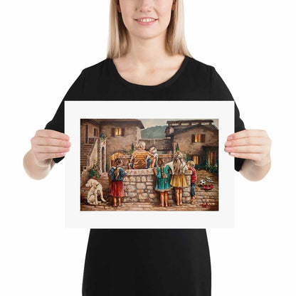 Gathering Place | A3 Paper Print
