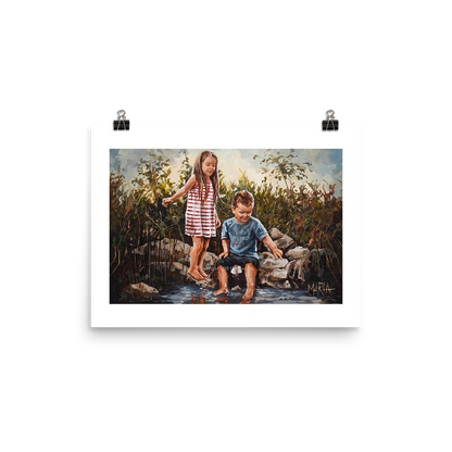 Kyk daar | A3 Paper Print