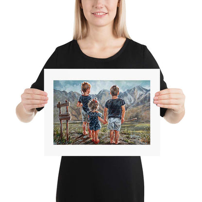 Dit is God se genade | A3 Paper Print