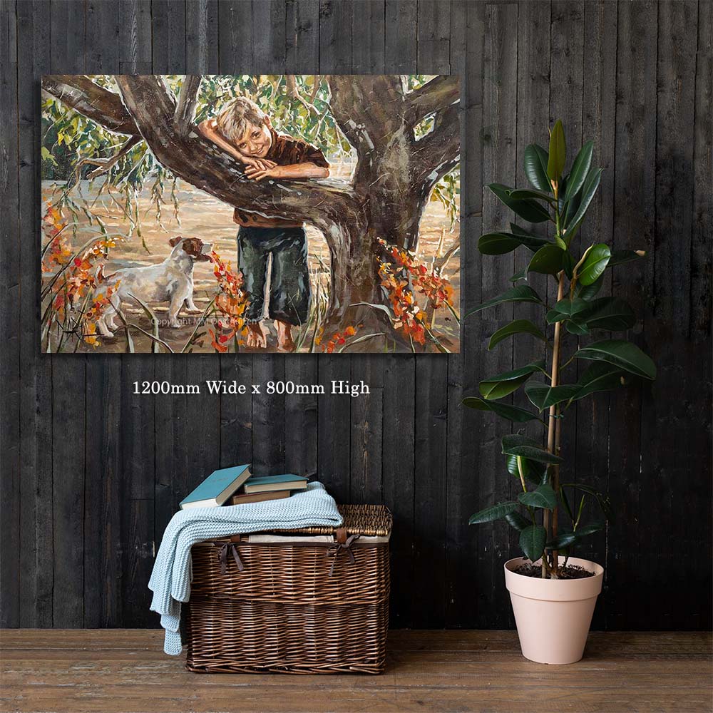 Natuur kind | Canvas Prints