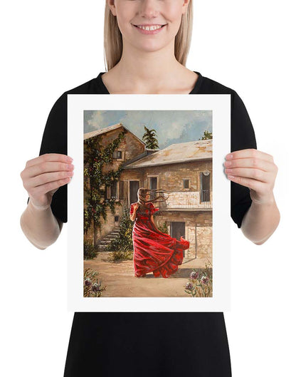Wind in my wings | A3 Paper Print