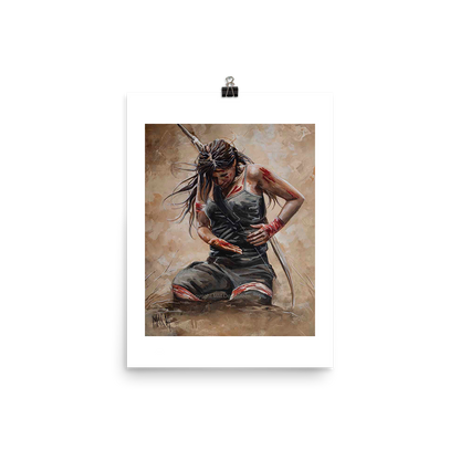 Life's Battles | A3 Paper Print