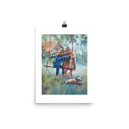 Vriende vir altyd | A3 Paper Print