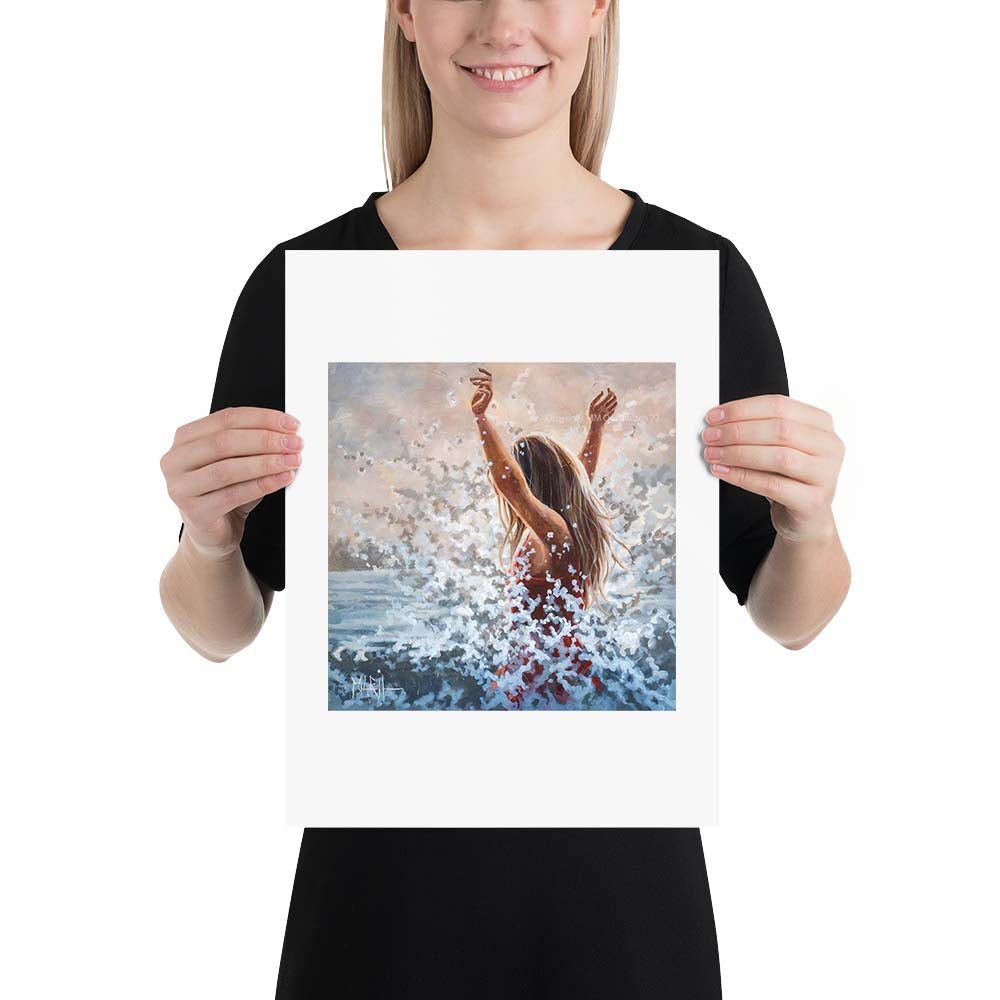 Like the Ocean | A3 Paper Print