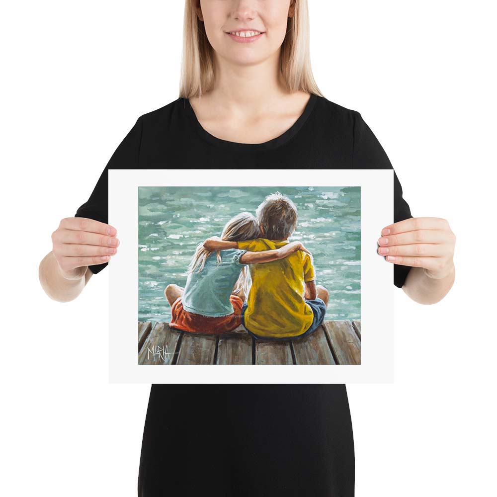 I Trust You | A3 Paper Print