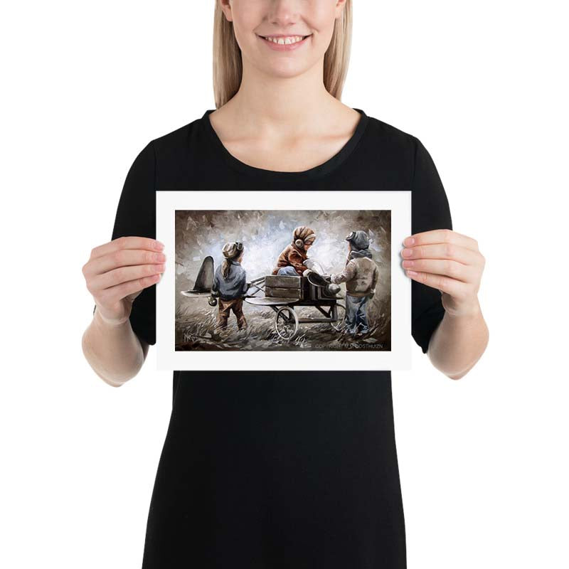 Let us do it again | A4 Paper Print