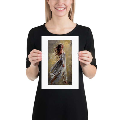 Let His gate of glory open wide  II | A4 Paper Print