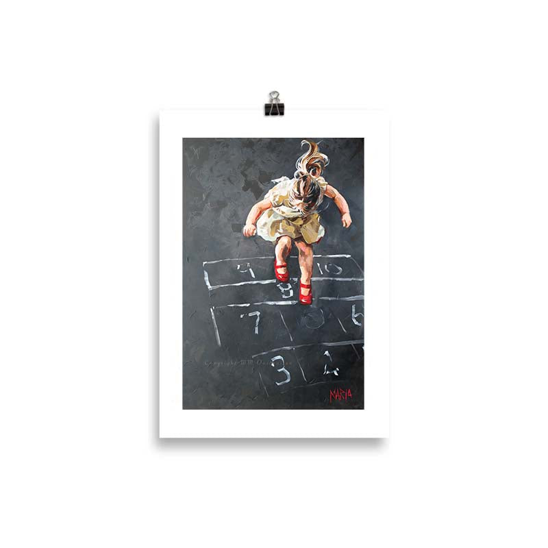 Hopscotch | A4 Paper Print