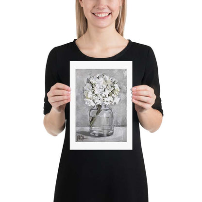 White | A4 Paper Print