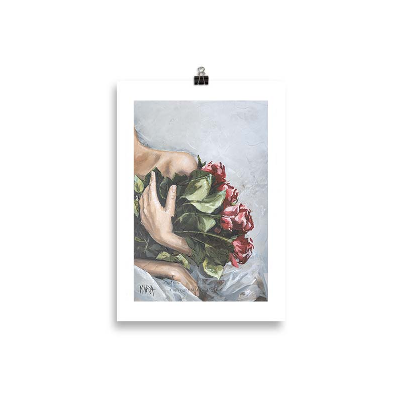 Red Roses | A4 Paper Print