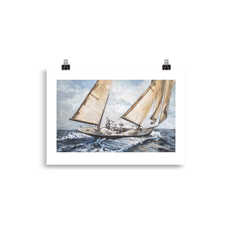 Sailing Forward | A4 Paper Print