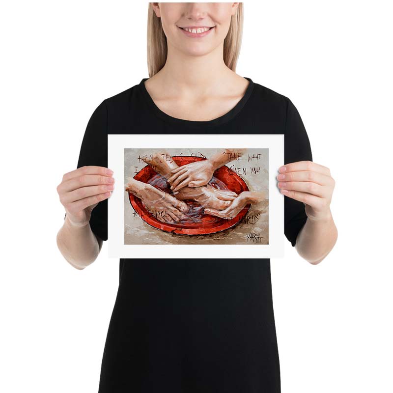 Servant Heart | A4 Paper Print