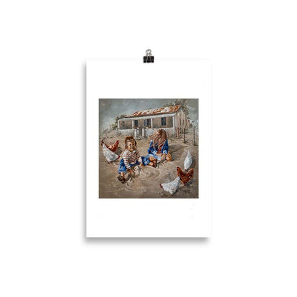 Karoo hart | A4 Paper Print