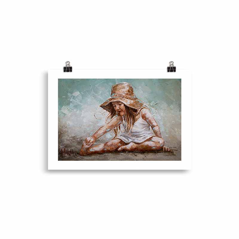 Sandy Toes | A4 Paper Print