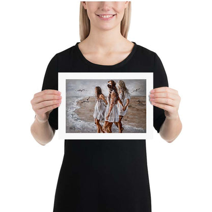 Contented Sisterhood | A4 Paper Print