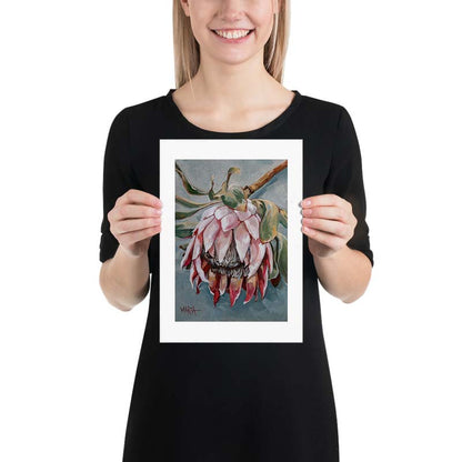 Pale pink beauty | A4 Paper Print