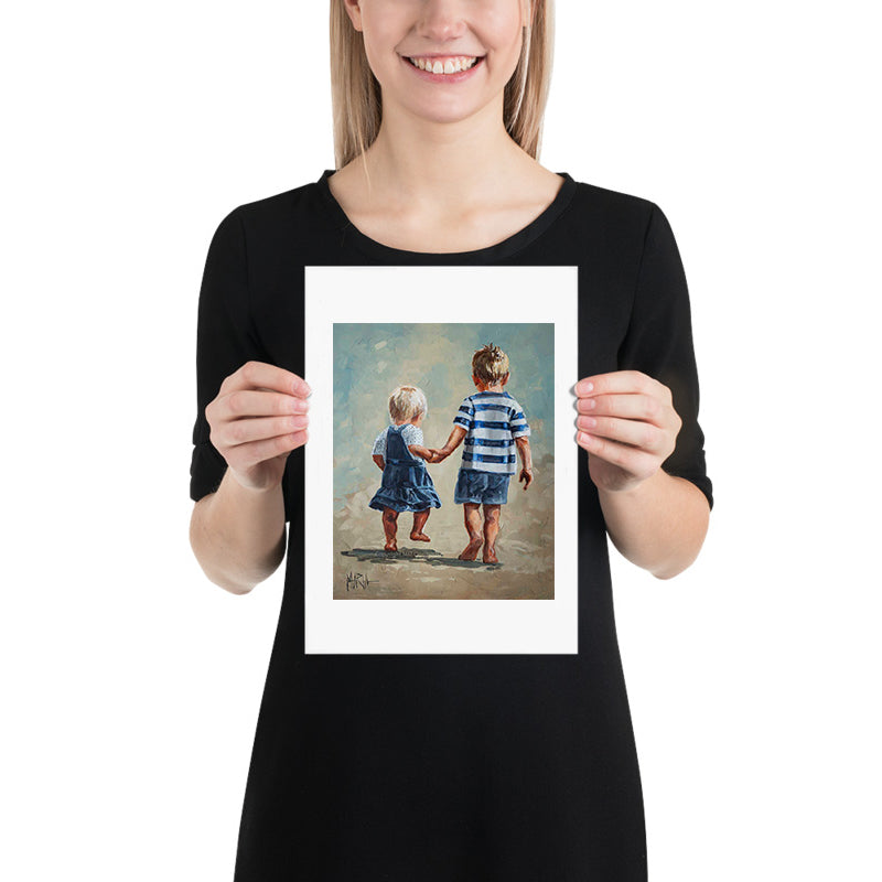 Hand aan Hand | A4 Paper Print