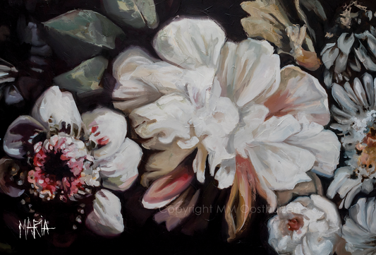 Flowers in Bloom | Woven Chenille Rug