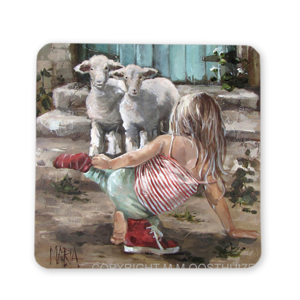 Little lambs | Coaster