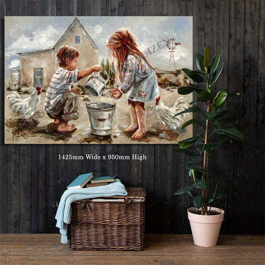 Handjies was | Canvas Prints