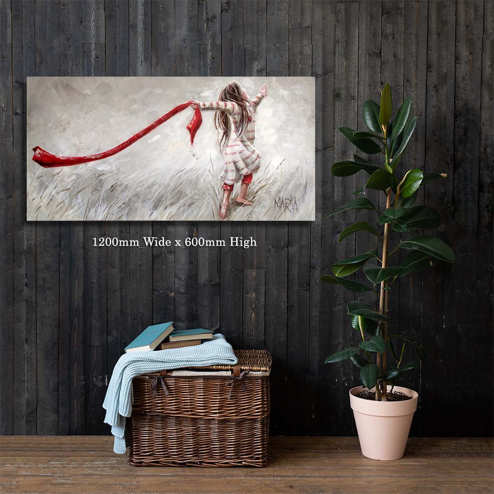 Supernatural favor White | Canvas Prints